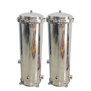 Precision cartridge filter 10"20"30" 40" food additives Filtration Stainless steel water treatment