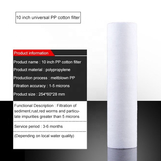 pp Spun Filter Cartridge Depth Filter/ / Melt Blown Filter Cartridge For Water Purifier