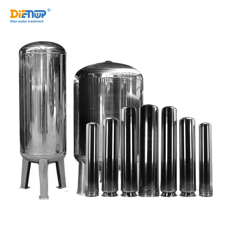 Dien hot sale SS Water Filter Tanks 1035 1354 stainless steel Water Filter Pressure Tank different size