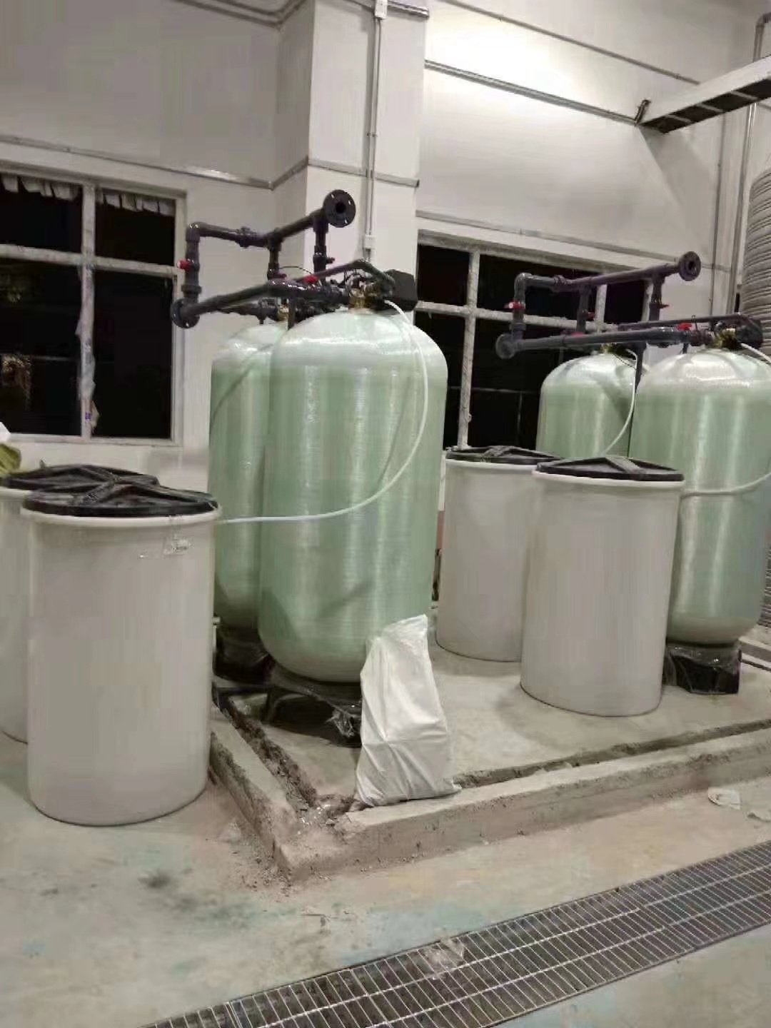 1m3 Or 5 m3  Frp House Water Storage Tank Water Treatment Composite Pressure Vessel