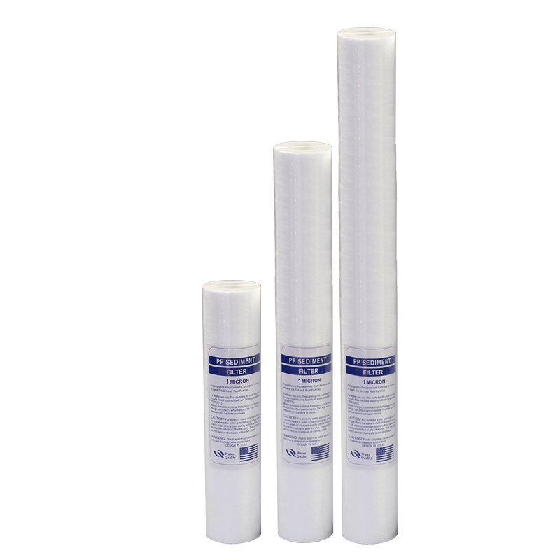 10 20 30 40 Inch PP Melt Blown Filter Cartridge/sediment filter 1micron 5 micron for Water Filter