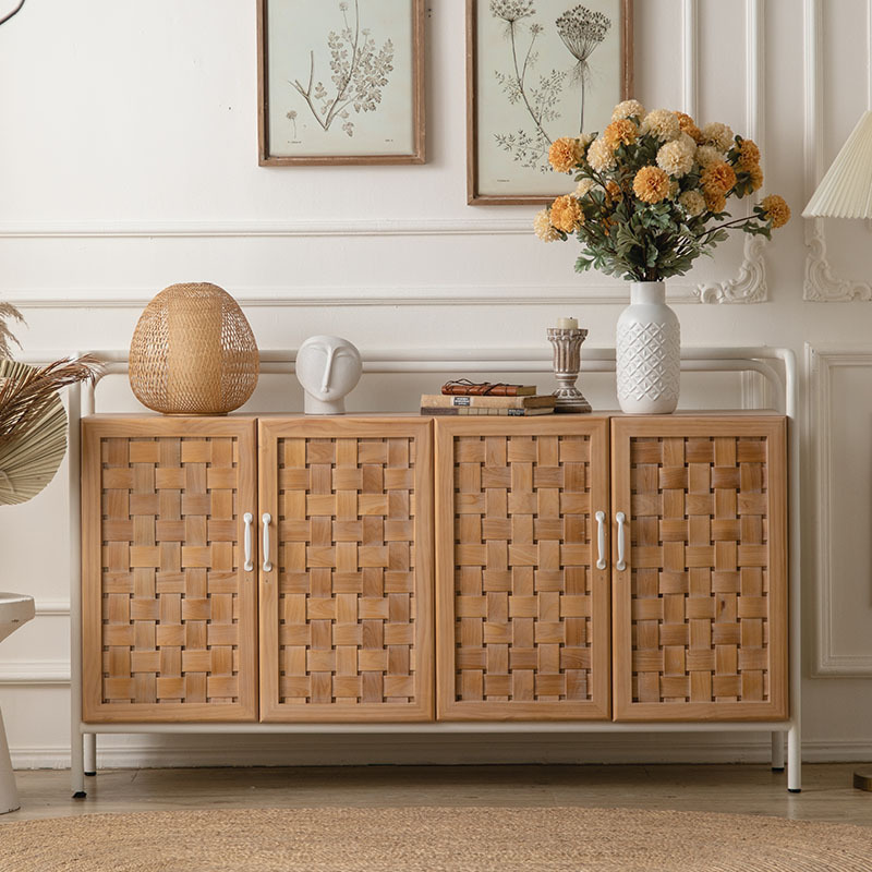 French living room furniture solid wood sideboard living room sideboards buffet cabinets french cabinet with big storage