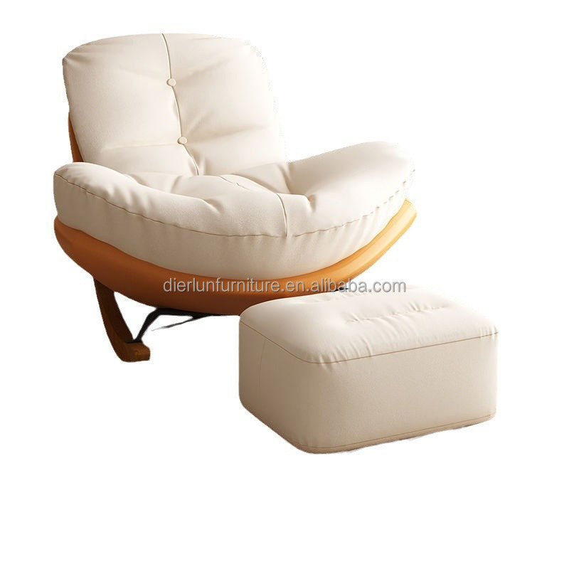 Modern luxury rocking sofa living room chair lounge extendable chair modern luxury rocking sofa