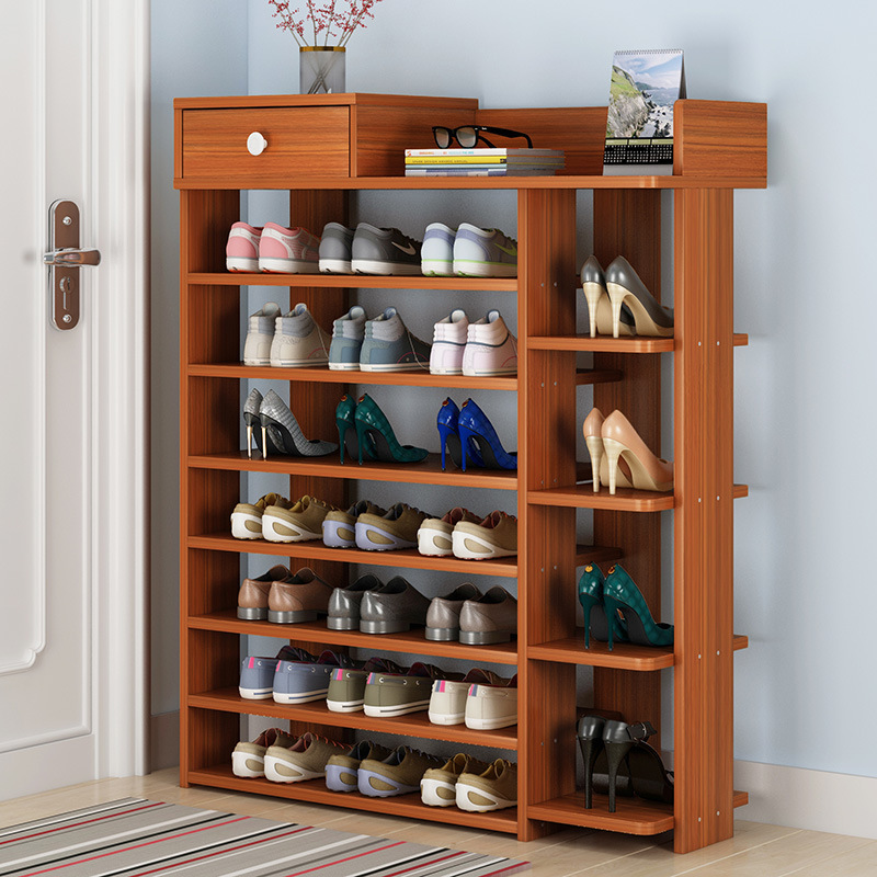 Hot selling living room furniture wood mdf modern shoe rack shoes rack stand shoe rack organizer with big storage