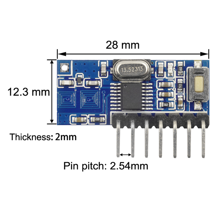 433mhz rf transmitter and receiver module Rf remote control module kit Rf remote control module