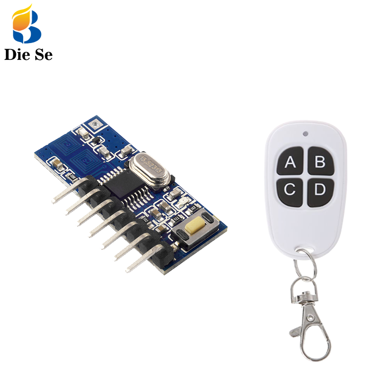 433mhz rf transmitter and receiver module Rf remote control module kit Rf remote control module