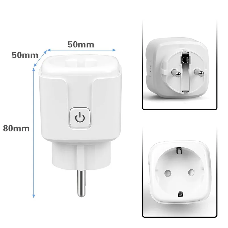 Wireless Remote control Smart socket switch Remote ON OFF Electrical Outlets 220V 16A EU FR Plug for Home Appliance Fan Light