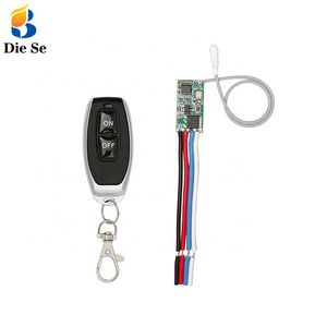 433MHz Wireless Remote Control Micro Switch DC 3.6V 12V 24V 36V Module and ON OFF Transmitter for DIY Light