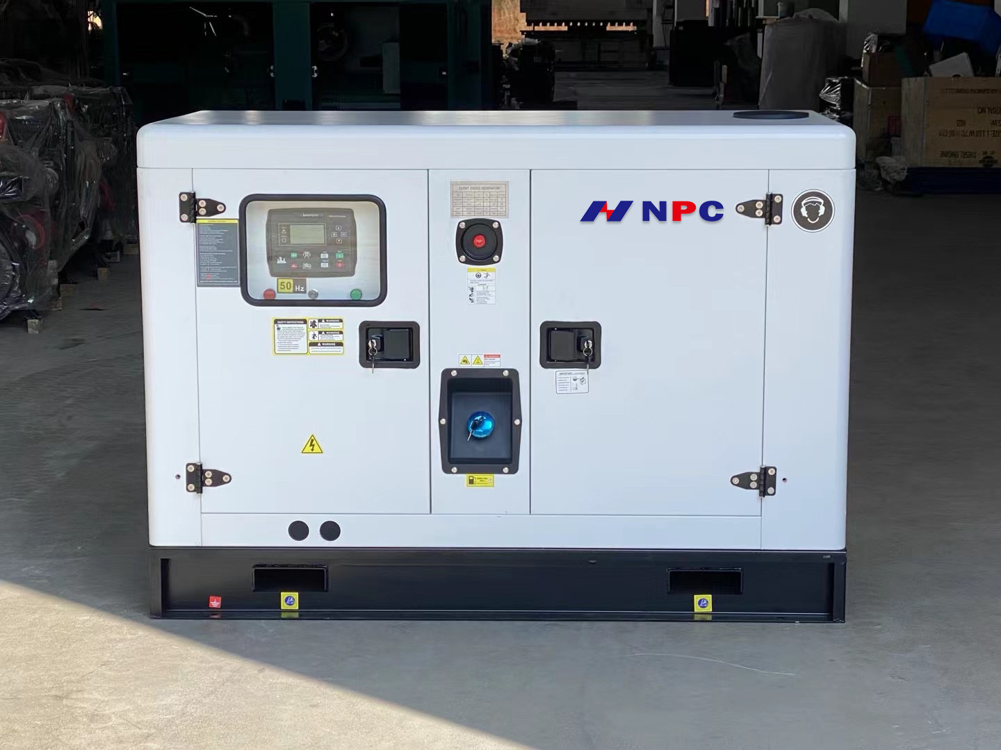 NPC 30kva 40kva 50kva  ricardo cummins super silent diesel generador set for 20kva 20kw electric power generation