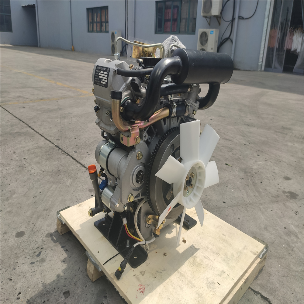 Hot sale water cooled 2 cylinders 4 stroke SCDC small diesel machines engine EV80