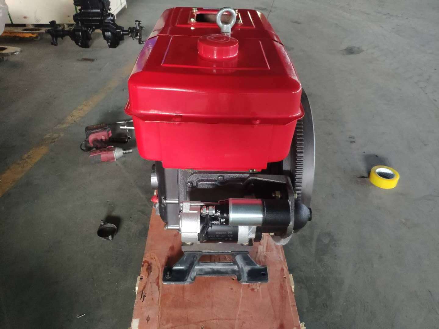 Brand new 4 stroke single cylinder L28 20kw diesel engine for tractor