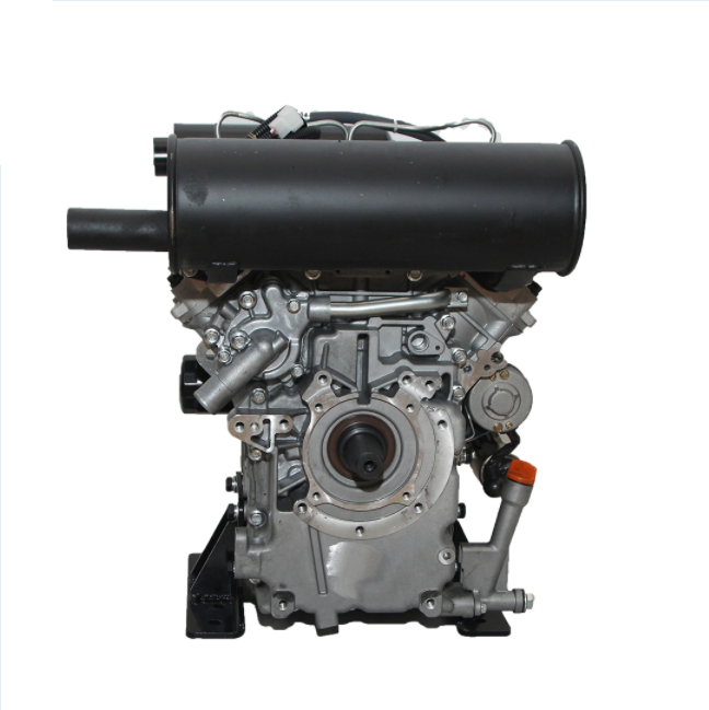 12kw 16HP V type Electric Start Water Cooling twin Cylinder Diesel Engine 2V80