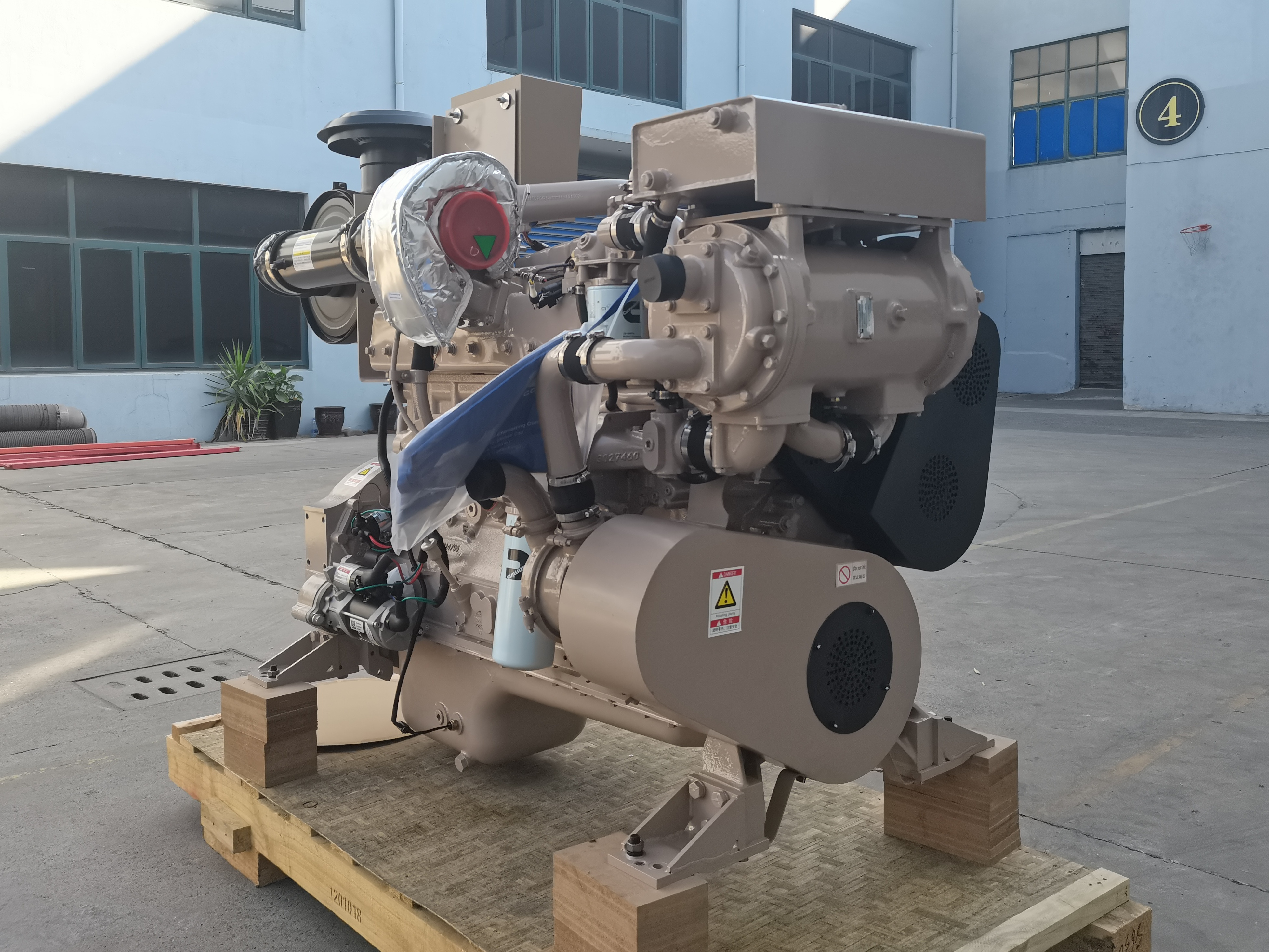 Heavy Duty NTA855-M series 350HP 1800rpm Inboard Diesel NTA855-M350 Marine Engine For Boat