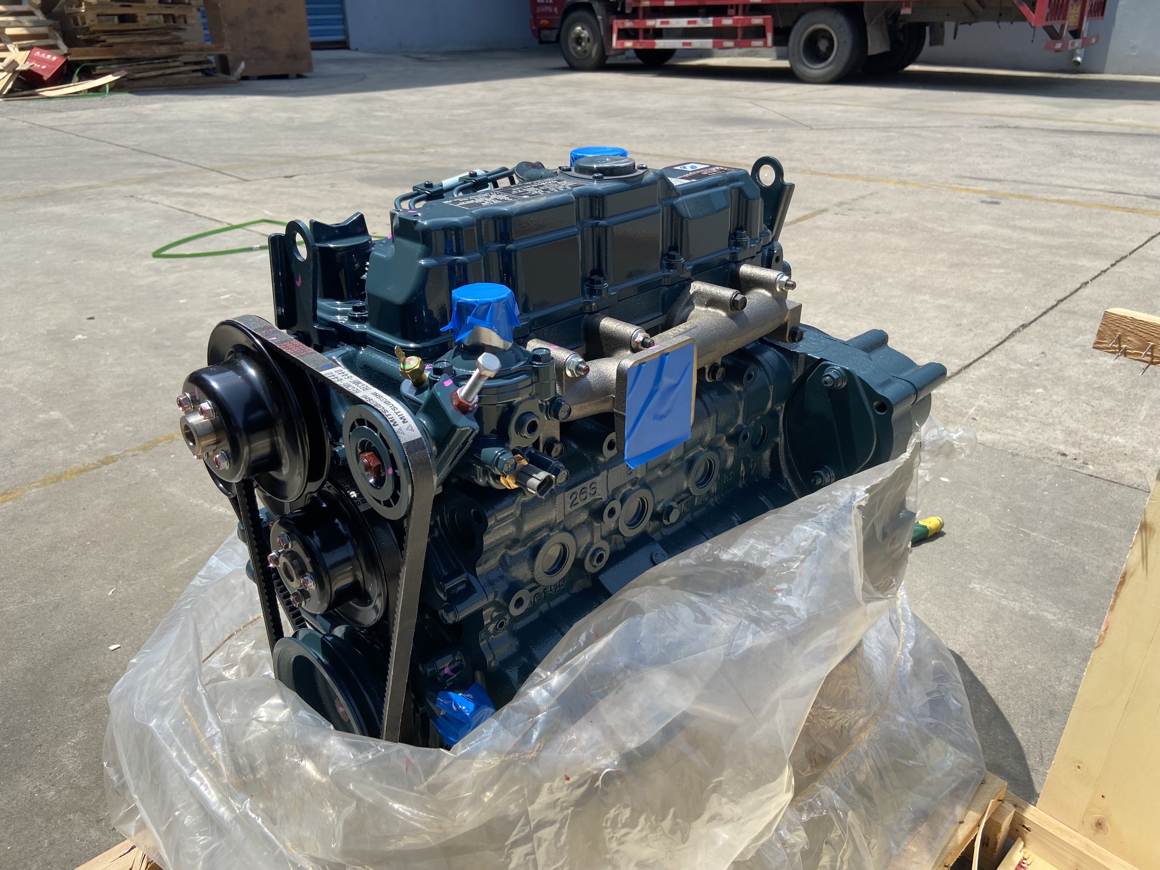 Hot sale Brand new 4 Cylinders V2607 v3800 Kubota diesel engine for forklift Diesel Motor