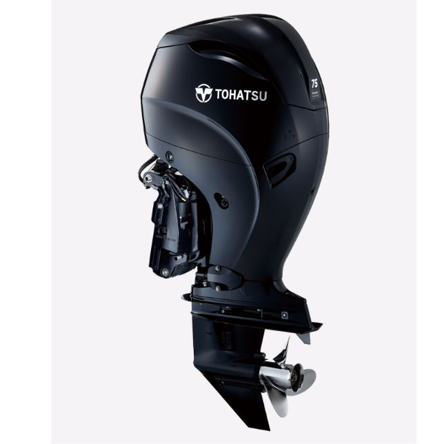 Brand new and hot sale Tohatsu 4 stroke 75 hp Tohatsu Outboard Boat Motors MFS75AETL Outboards Motor