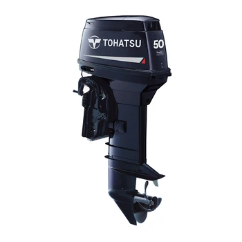 Brand new and in stock Tohatsu 2 stroke 50 hp Tohatsu Outboard Boat Motors M50D2S Outboards Motor