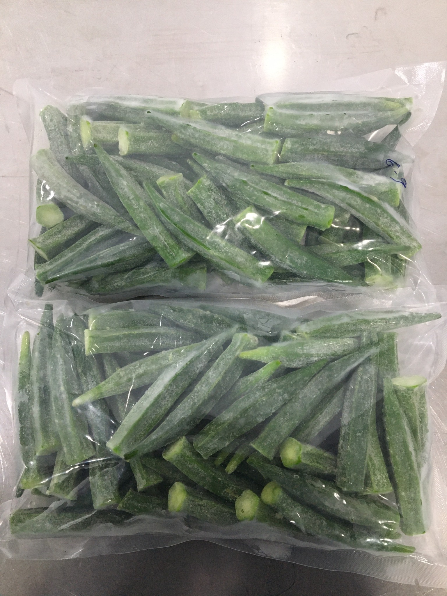 Fruit And Vegetable Market Frozen Okra Good Quality  Delicious Follow the Customer's Request Vietnam Manufacturer