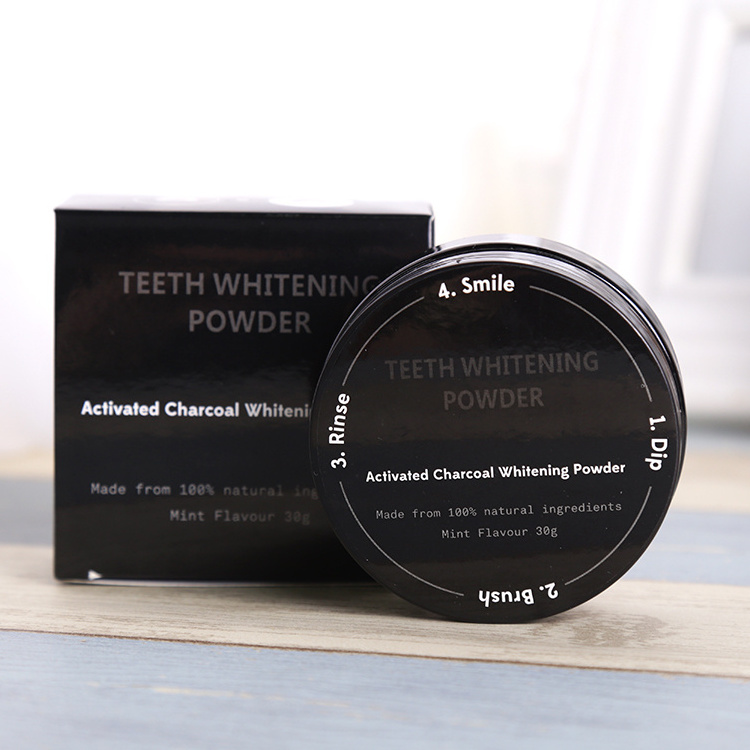 Bamboo Charcoal Teeth Whitening 60G Box Teeth Whitening Bamboo Charcoal Powder