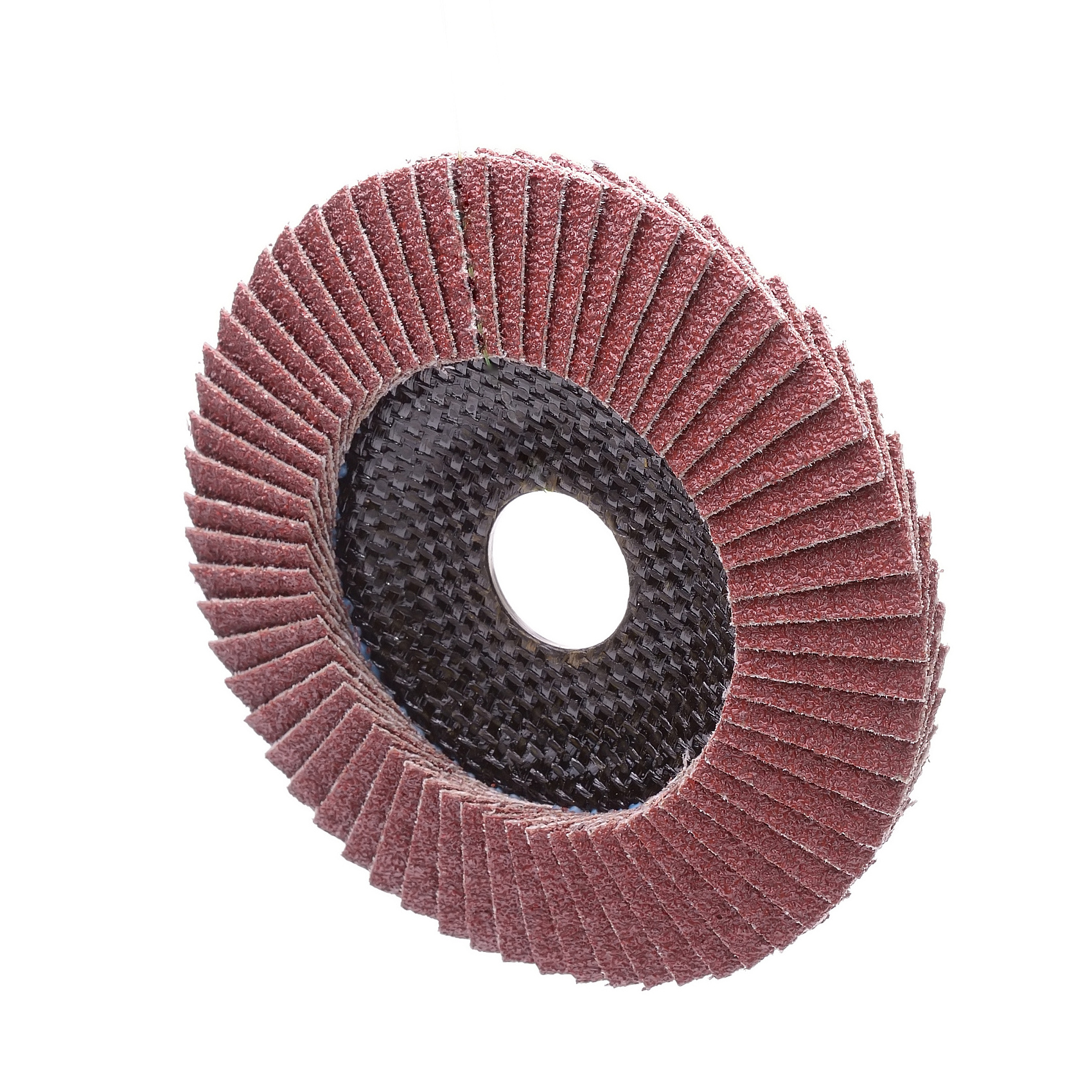 100mm abrasive Sanding Grinding Wheel flexible flap disc curved wheel fiberglass backing flap disk