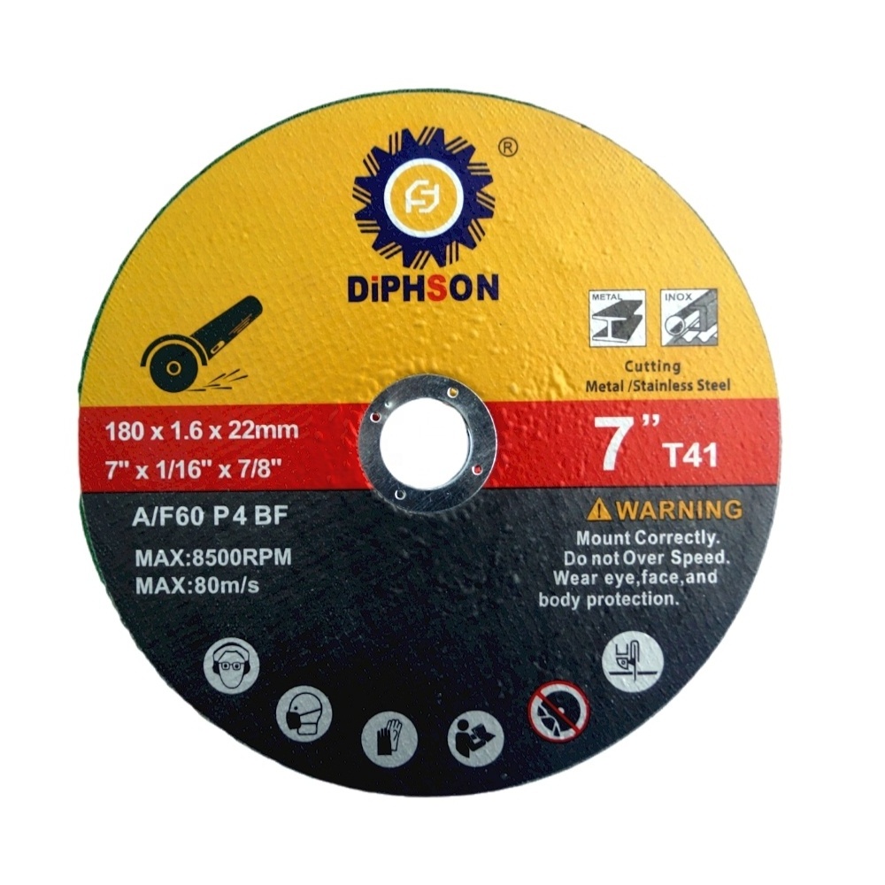 Factory Warehouse Hot Sell Metal Cutting Discs 107 Abrasive Tools Disc Cutting Wheel Carbon Steel for Steel