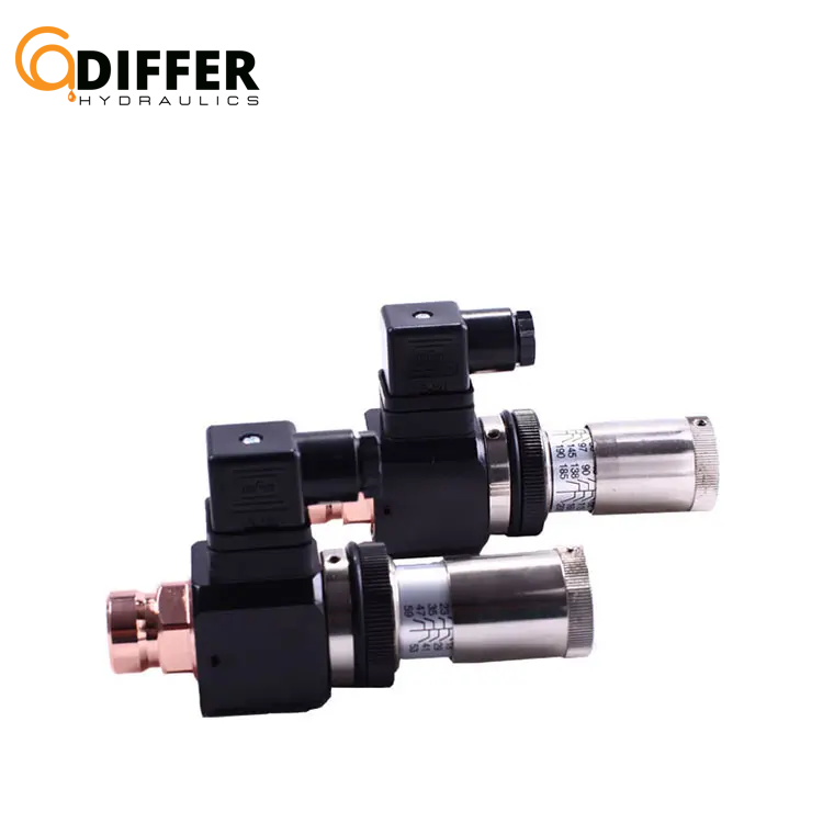 Best selling JCS series pressure relay hydraulic pressure switch differential pressure relay for light industrial machinery