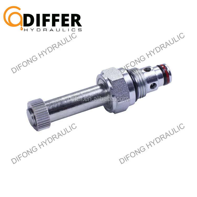 DHF08-228 Type Solenoid Cartridge Valve For Valve Block