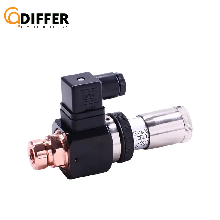 Best selling JCS series pressure relay hydraulic pressure switch differential pressure relay for light industrial machinery