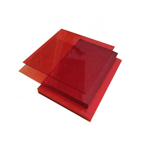 high quality 3mm coloured plastic cast pmma acrylic sheet