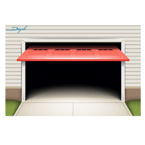 Automatic Insulated One Piece Car Garage Doors Contemporary Swing Up Tilt Garage Doors