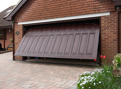 Automatic Insulated One Piece Car Garage Doors Contemporary Swing Up Tilt Garage Doors