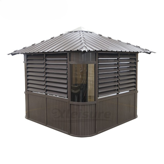 hot sale outdoor living spa hot tub shelter outdoor garden spa gazebo spa privacy enclosure