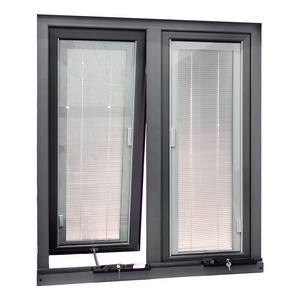 Aluminum alloy window Security Double Glazed Tempered Glass Windows Design Awning Window Aluminum Alloy Tilt Window