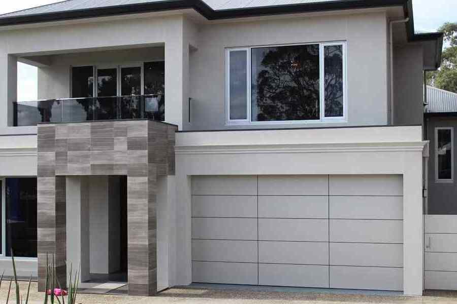 Modern Composite Panel Insulated Garage Doors Alucobond Overhead Door