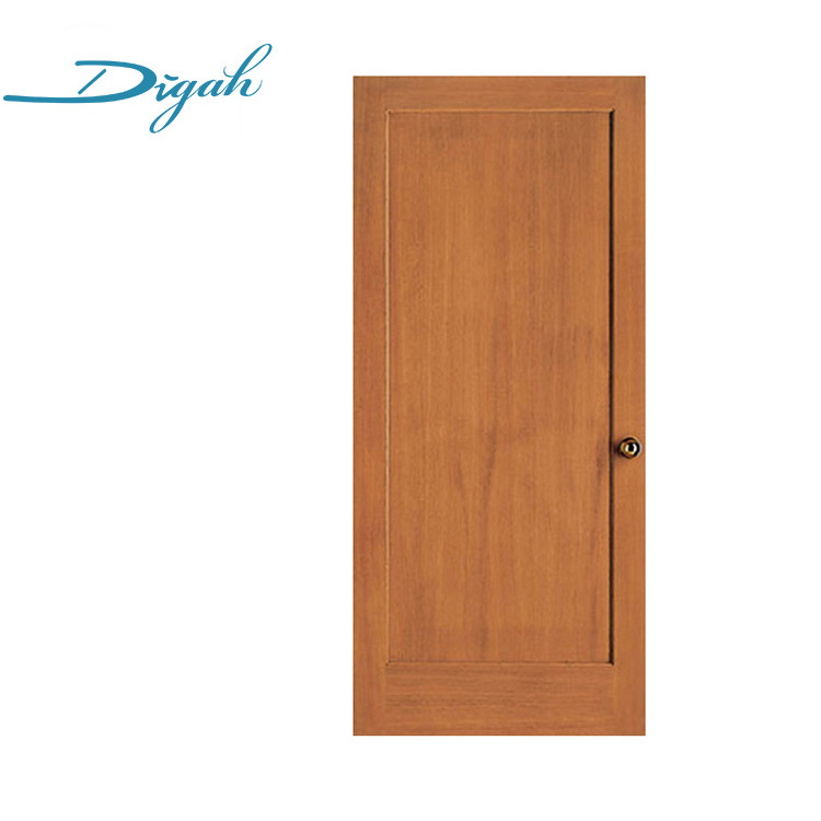 Latest design used solid wood interior soundproof hotel wooden interior door bedroom door