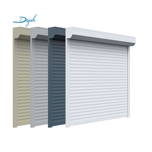 Modern Insulated Interior Shutters Customized Aluminium Alloy Roller Top Shutters Awning and Security Rolling Shutters Window