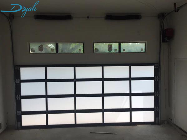 Garage Door Design Hinge Doors Aluminium Security French Sliding Glass Customized Color Tempered Glass or Imported Acrylic Diyou