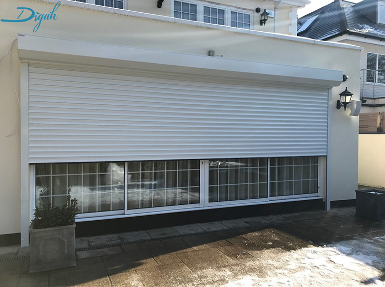 Aluminum shutter waterproof security roller shutter,shop front roller shutter gate