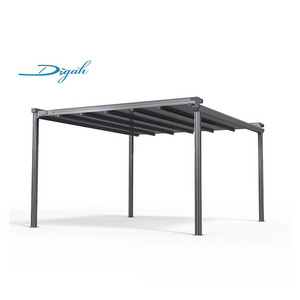 Fully automatic retractable pergola / folding pergola with OEM ODM size 3x3m 4x4m 5x5m 6x6m