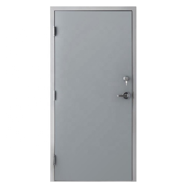 Interior security steel door China supplier fire rated safety door hotel room door