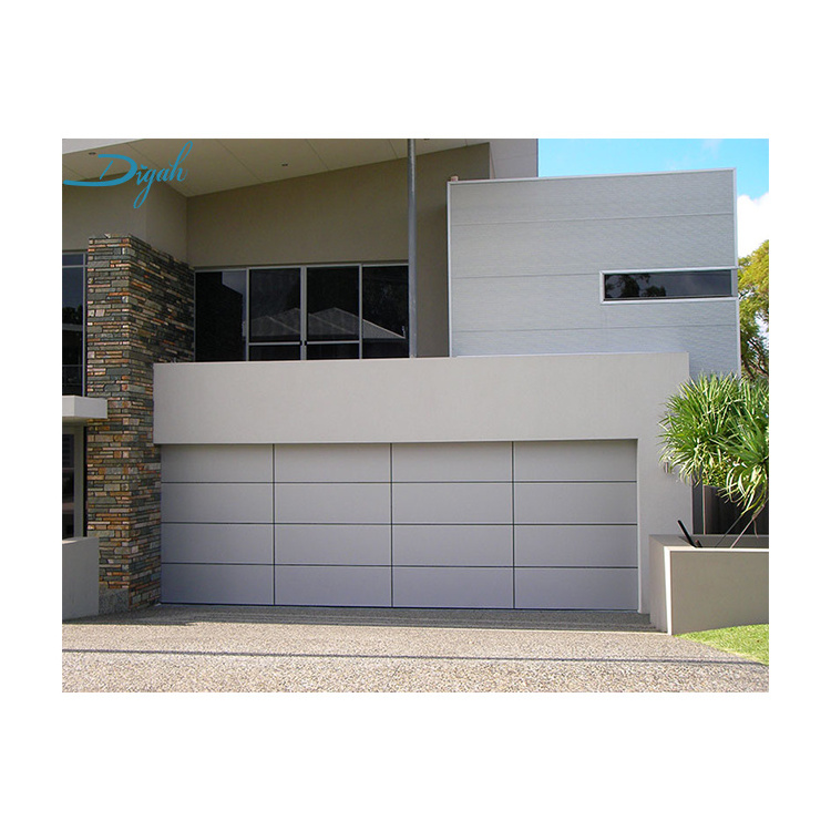 Modern Composite Panel Insulated Garage Doors Alucobond Overhead Door