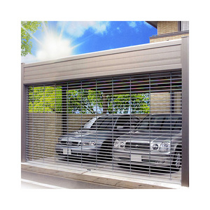 Custom Vertical Roller Up Metal Griller Doors Security Stainless Steel Grill Shutters Door