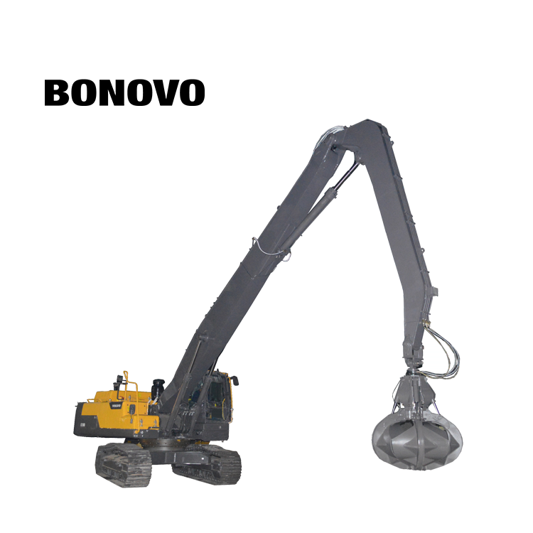 Bonovo Hydraulic Excavator rock stone grapple orange peel grapple