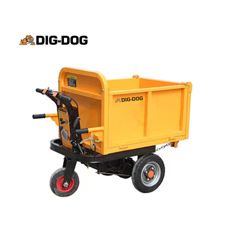 Best Manufacturer Tipping Engineering Mini Dumper Transport Vehicle Electric Wheelbarrow