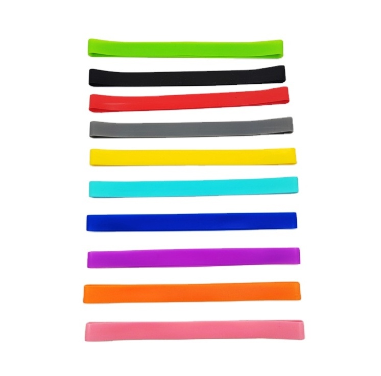 silicone elastic strap book notebook lunch box band hand ledger strap office supplies