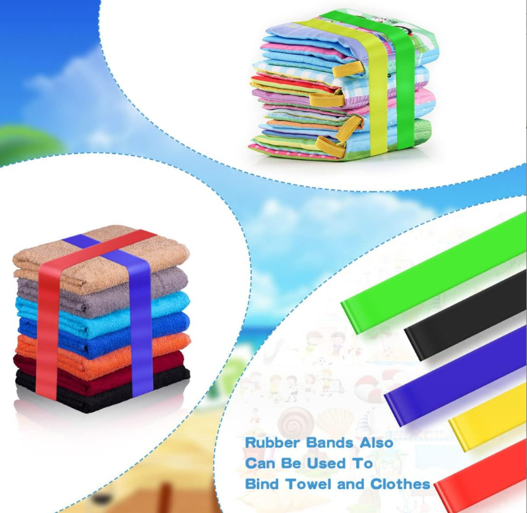 silicone elastic strap book notebook lunch box band hand ledger strap office supplies