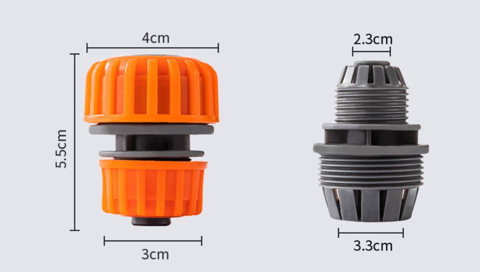 Plastic Garden Hose Quick Connector Extending Pipe Connector Hose Ends