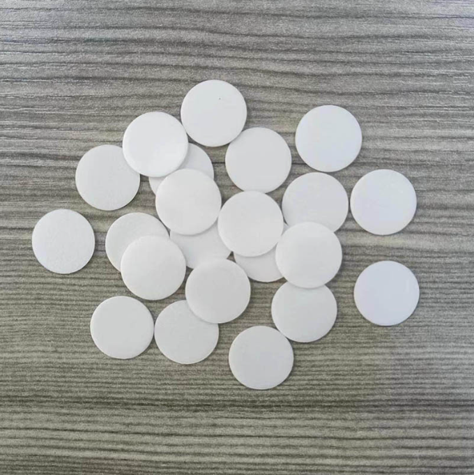 Custom Food grade PE bottle cap sealing gasket White PE peritoneal foam inner gasket Leakage proof PE bottle cap  Sealing washer