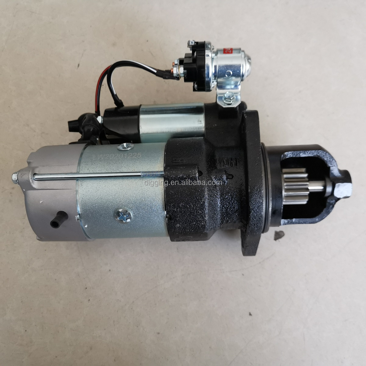 6BT5.9 4BT 3708N Starter Motor 24V 10T 5.0KW 6 4934655 4935789 5336432 128000-25Suitable For Cummins Engine Parts