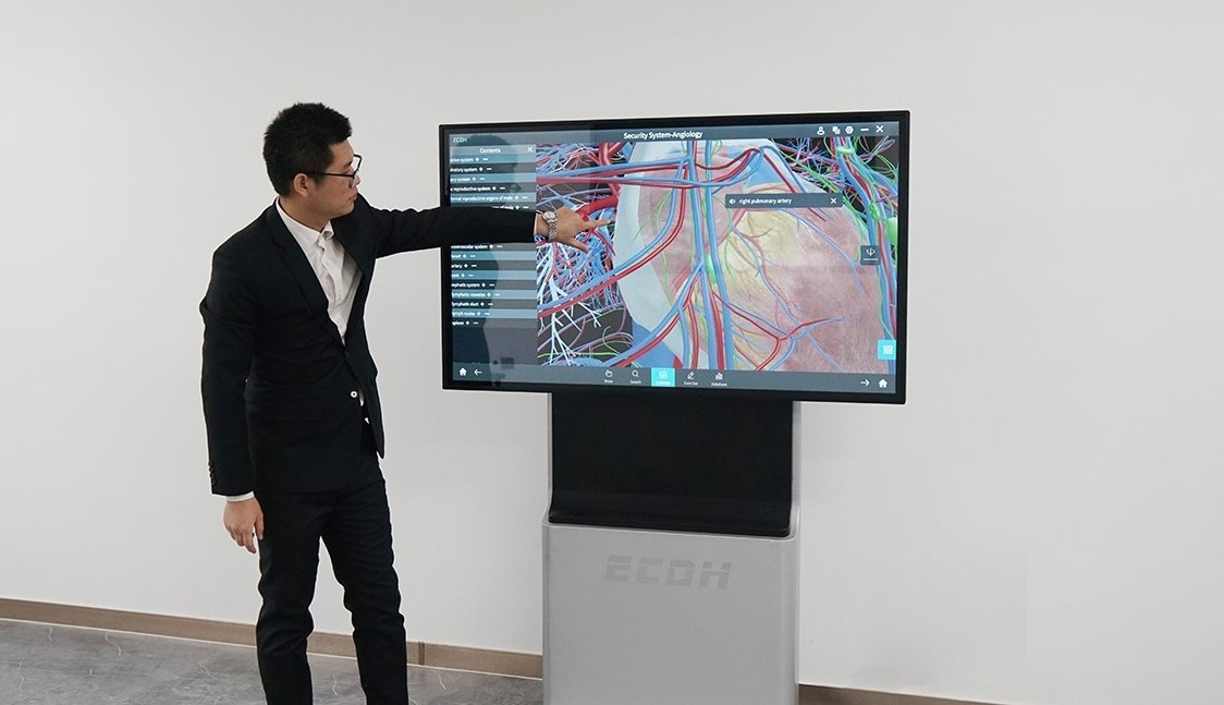 Digital Human Anatomy Teaching System Dissection Table Virtual Anatomy Experiment Table for Morden Medical Autopsy Education