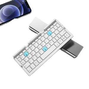 Mini foldable bluetooth wireless Keyboard rechargeable standby time 100 days Keyboard for phone pad laptop